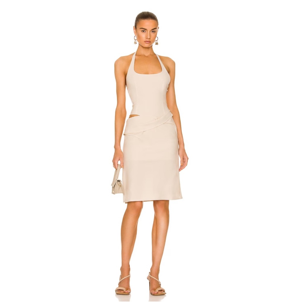Jacquemus La Robe Hielo Ecru Dress Like New